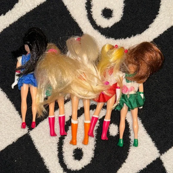 Vintage 90s Sailor Moon Dolls Set - Picture 8 of 11